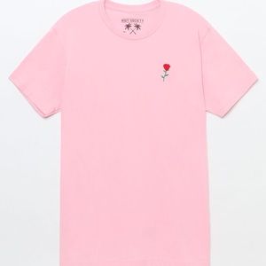 Embroidered Roses T-Shirt